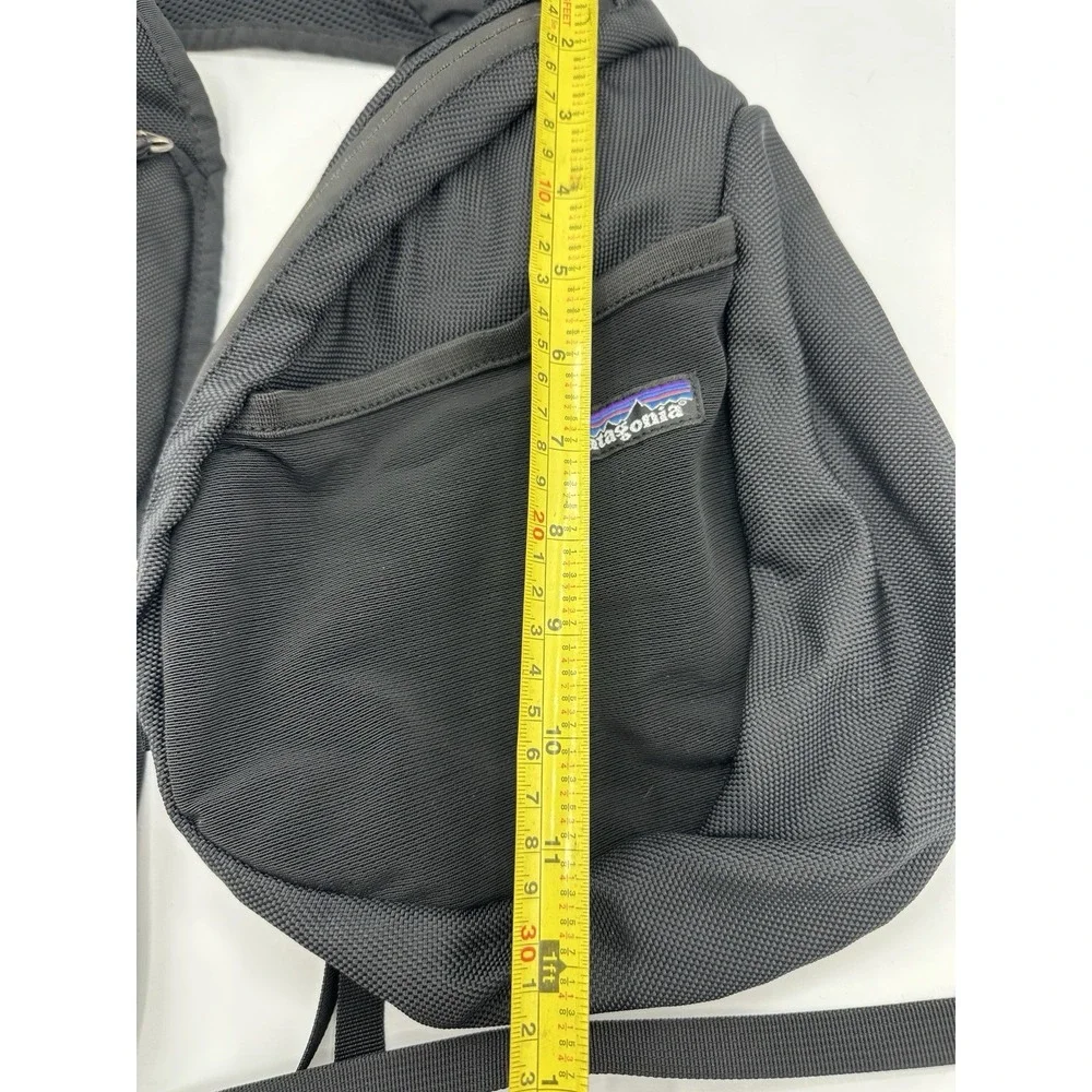 Patagonia 00s Orbiter Sling Bag Black Vintage Shoulder Crossbody Body Bag Rare